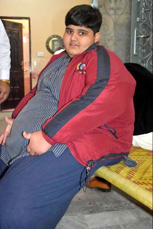 10 Years Old Boy Weighing 196 Kg Is The Heaviest In The World