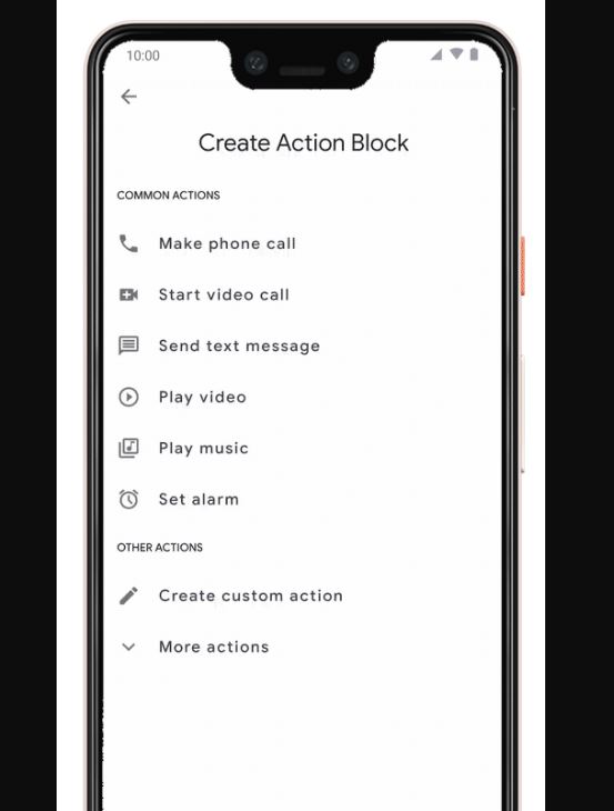 action blocks