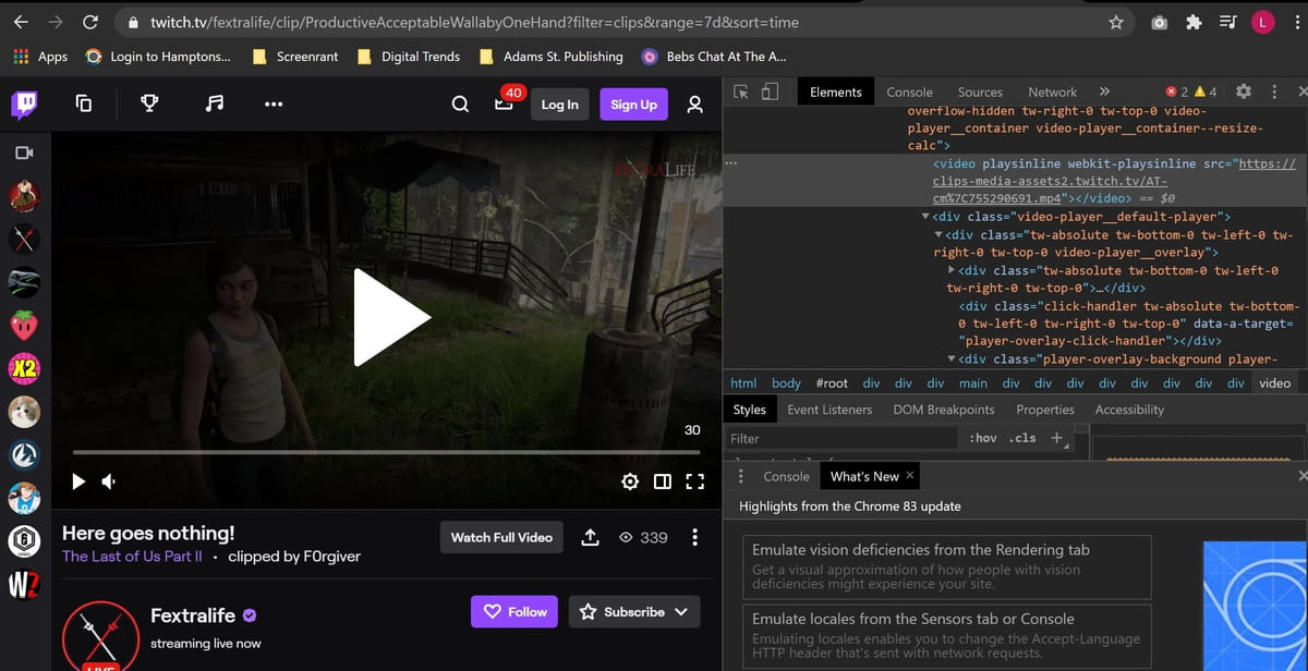How to download Twitch clips