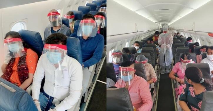 Some Things Don't Change: Despite COVID-19 Indians Still Want To Exit The Aircraft In A Hurry