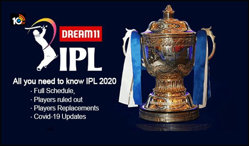 క్రికెట్ పండుగ, IPL 2020 Schedule