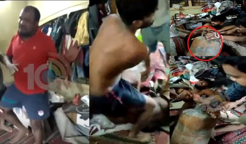 Hyderabad : గ్యాస్ సిలిండర్ కు కట్టేసి స్వర్ణకారులను చితకబాదిన గోల్డ్ వ్యాపారి