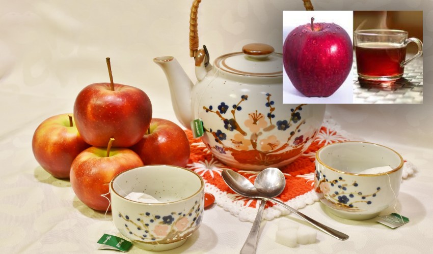 Apple Tea : కొవ్వును కరిగించే యాపిల్,అల్లం టీ..