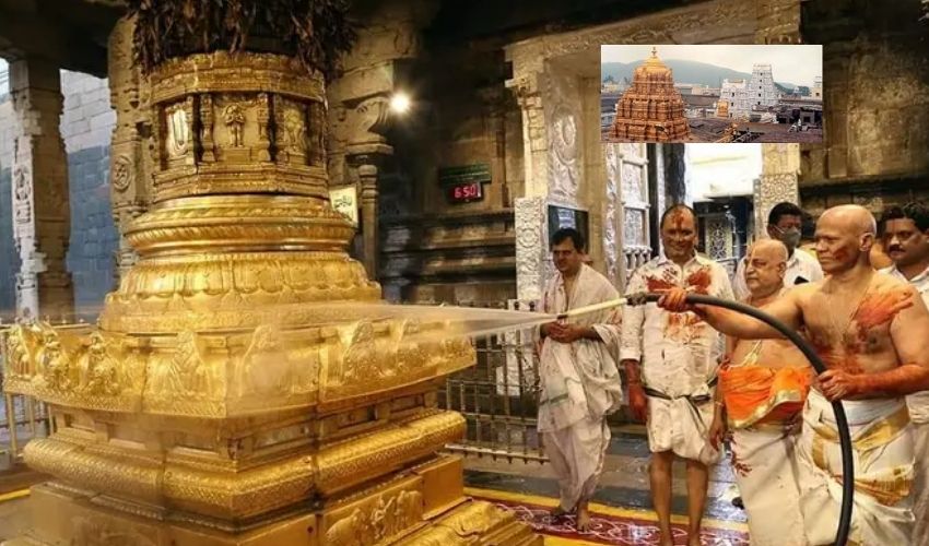 Thirumala : తిరుమల శ్రీవారి ఆలయంలో నేడు కోయిల్ ఆళ్వార్ తిరుమంజనం