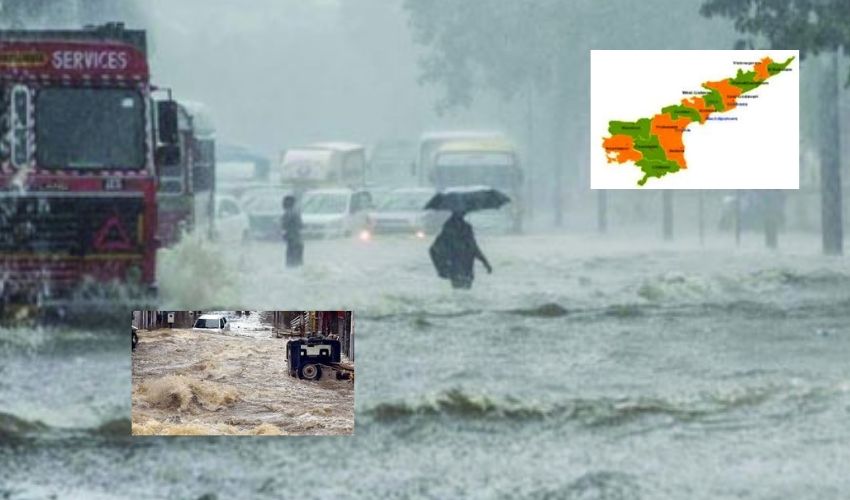 Heavy Rains : ఏపీపై వరుణుడి ప్రతాపం..24 మంది మృతి..జలదిగ్బంధంలో వందలాది గ్రామాలు | Heavy rains and floods, 24 dead in AP, Hundreds of villages in waterlogged