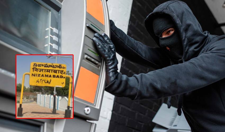 ATM Theft : చెవులు వినపడవు, మాటలు రావు.. కానీ ఏటీఎంలో చోరీకి వెళ్ళాడు | The dumb man went to steal at the ATM in nizamabad district