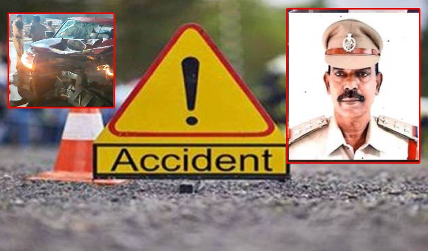 Accident : పోలీస్ వ్యాన్‌కు యాక్సిడెంట్.. సీఐ దుర్మరణం | major accident in visakhapatnam three town ci eshwarrao died