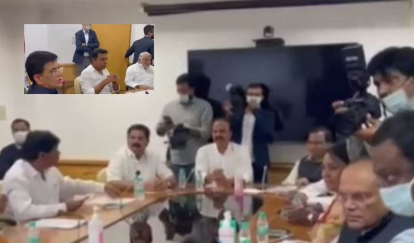 Piyush Goyal : కేంద్రమంత్రి పీయూష్ గోయల్ తో ముగిసిన తెలంగాణ మంత్రులు భేటీ | Telangana ministers meeting Union Minister Piyush Goyal