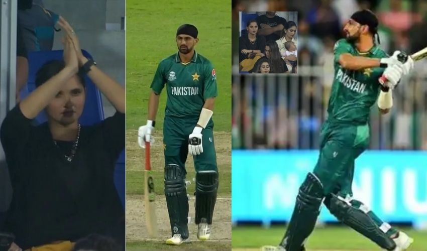 T20 World Cup 2021 Sania Mirza Cheers For Shoaib Malik