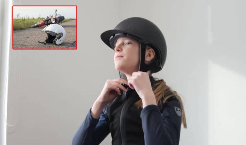 Helmet Lock : హెల్మెట్ పెట్టుకోవడమే కాదు.. లాక్ కూడా వేసుకోవాలి | helmet lock mandatory other wise your life in risk