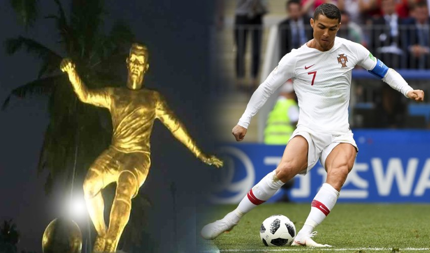 Cristiano Ronaldo: యువతకు ప్రేరణగా ఉండాలని రొనాల్డ్ విగ్రహం