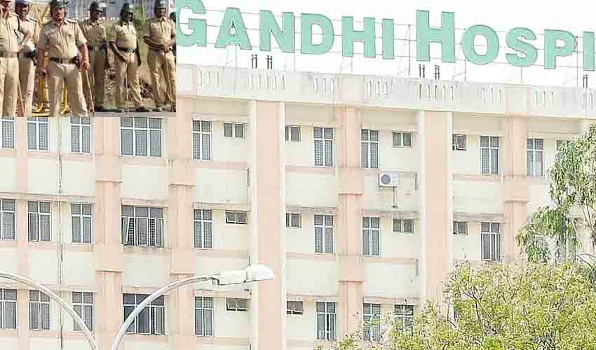 Gandhi Hospital : డాక్టర్లకు ఫుల్ సెక్యూరిటీ.. గాంధీ ఆసుపత్రిలో మూడంచెల పోలీసు భద్రత