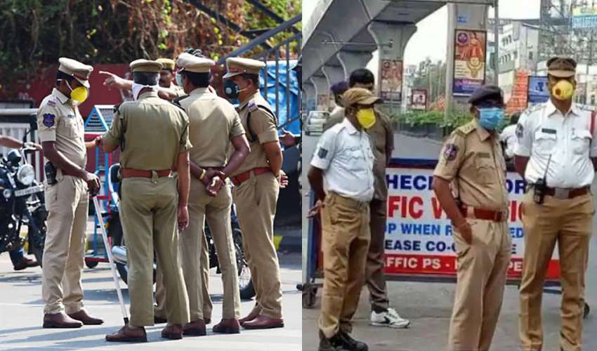 Covid Cases In Telangana Police : తెలంగాణ పోలీసు శాఖను కలవర పెడుతున్న కోవిడ్ కేసులు