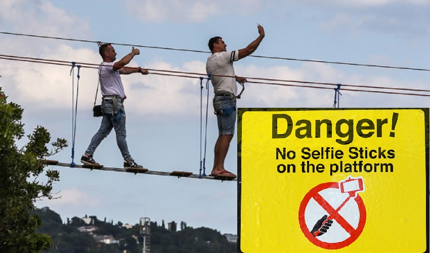Selfie Danger: సెల్ఫీ మోజులో కరెంట్ షాక్ కు గురైన యువకుడు