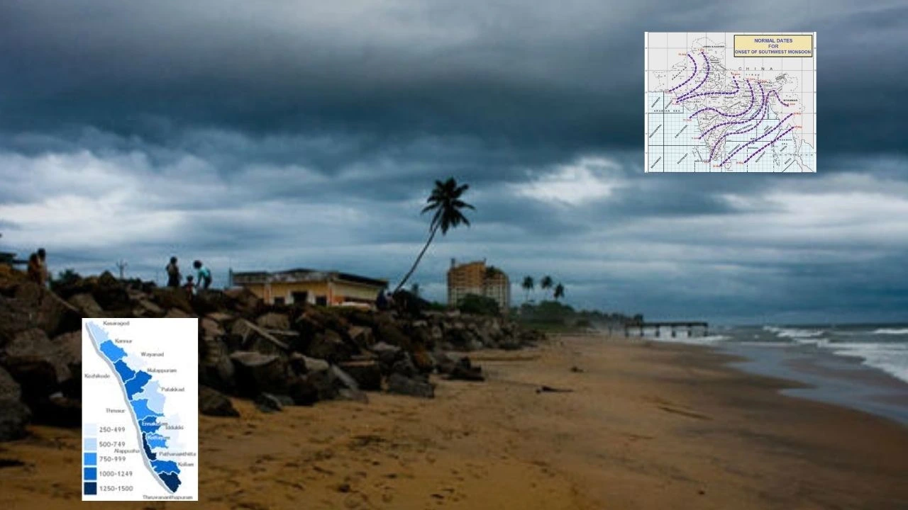 Southwest Monsoon : కేరళ వైపు పయనిస్తున్న నైరుతి రుతుపవనాలు