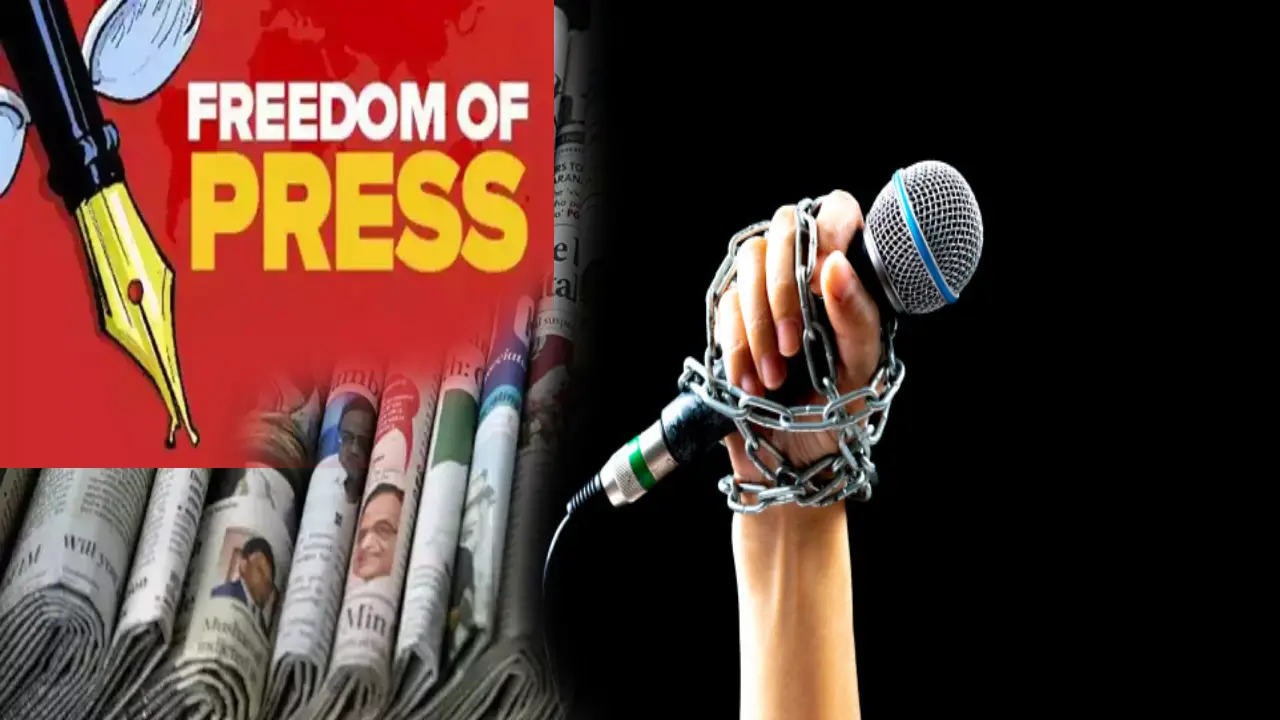 World Press Freedom Index : పత్రికా స్వేచ్ఛలో 150వ స్థానానికి పడిపోయిన భారత్‌ | World Press Freedom Index India Slips To 150th Rank