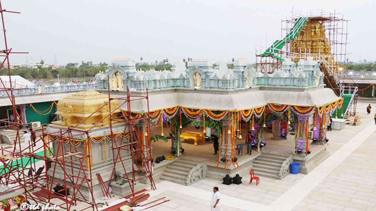 Amaravati : శ్రీ‌వారి ఆల‌యంలో రేపే విగ్రహ ప్రతిష్ట, మ‌హాసంప్రోక్ష‌ణ
