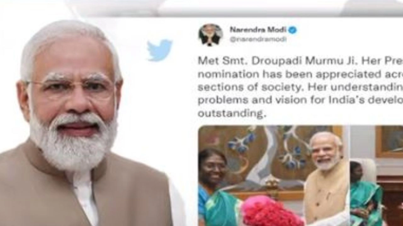 PM Modi Tweet : ద్రౌపది ముర్ము అభ్యర్థిత్వంపై ప్రధాని మోదీ ట్వీట్