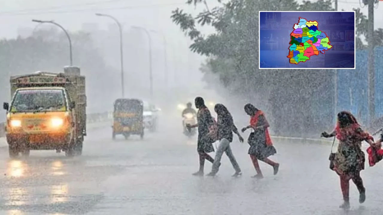 Hyderabad Rains : హైదరాబాద్ సహా పలు జిల్లాల్లో భారీ వర్షం