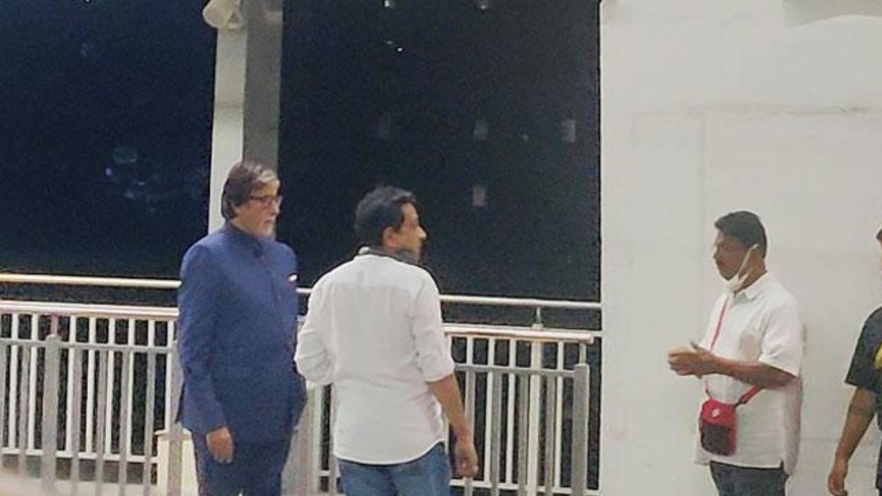 Amitabh Bachchan : హైదరాబాద్ మెట్రోలో అమితాబ్.. ప్రాజెక్టు K షూటింగ్..