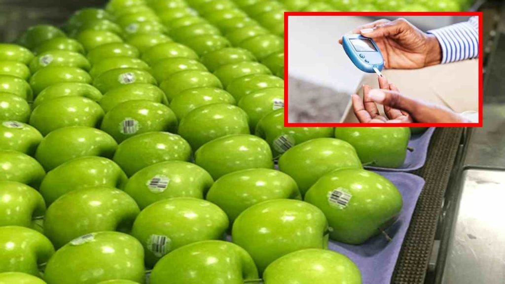 Green apple stabilizes blood sugar levels!