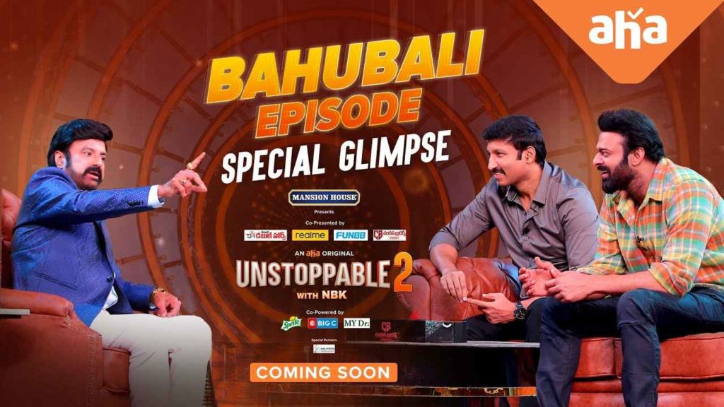 Gopichand Special Entry With Prabhas In Balakrishna Unstoppable 2