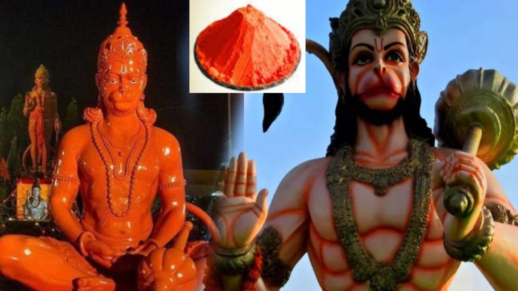 interesting facts hanuman body aply Sindhuram