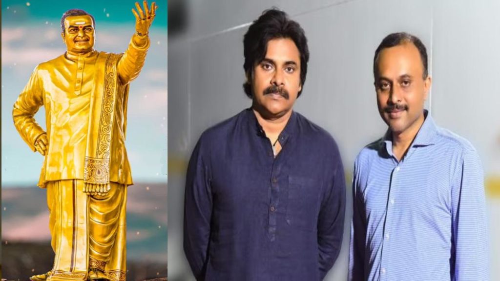 Bro movie producer TG Vishwaprasad viral comments on NTR statue in america