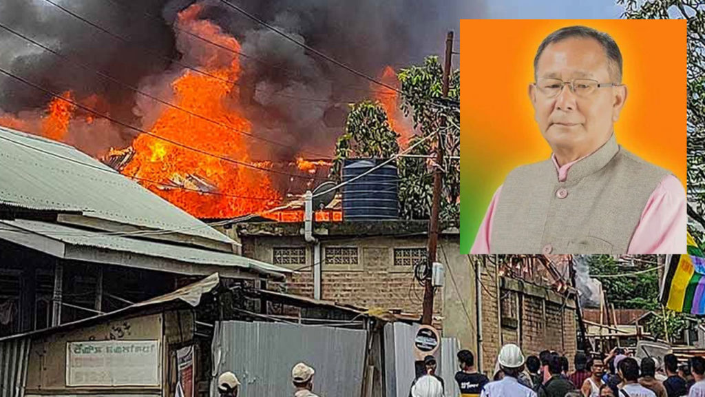law and order failed in Manipur says Union minister RK Ranjan after mob sets his house on fire