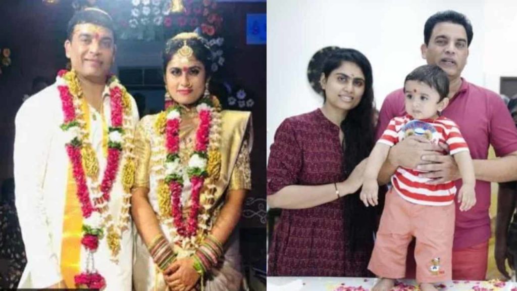 Dil Raju Second Wife Son Photo goes Viral