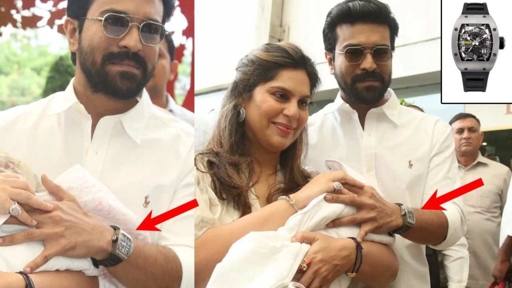 Ram Charan Richard Mille Watch goes viral cost near to one crore rupees
