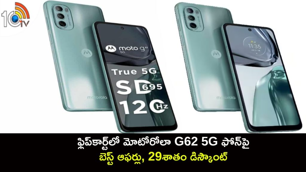 29 Percent Off Is Available for Motorola G62 5G Smartphone On Flipkart