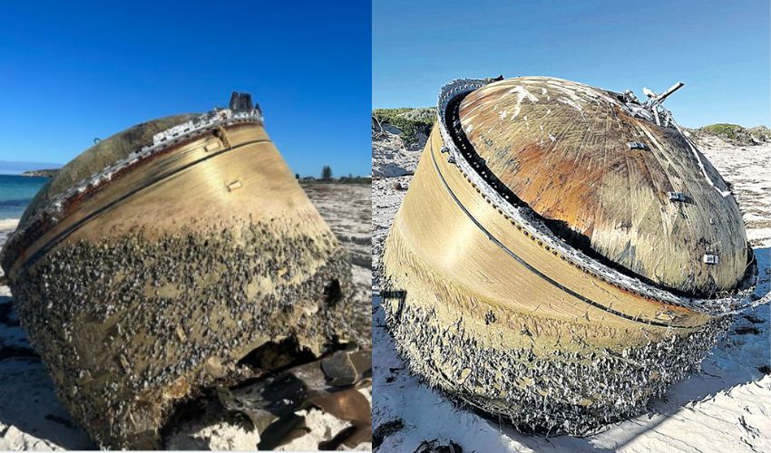 Australian beach Mysterious object Chandrayaan-3