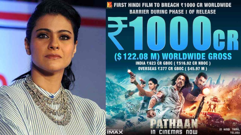 Kajol viral comments on Shah Rukh Khan Pathaan collections