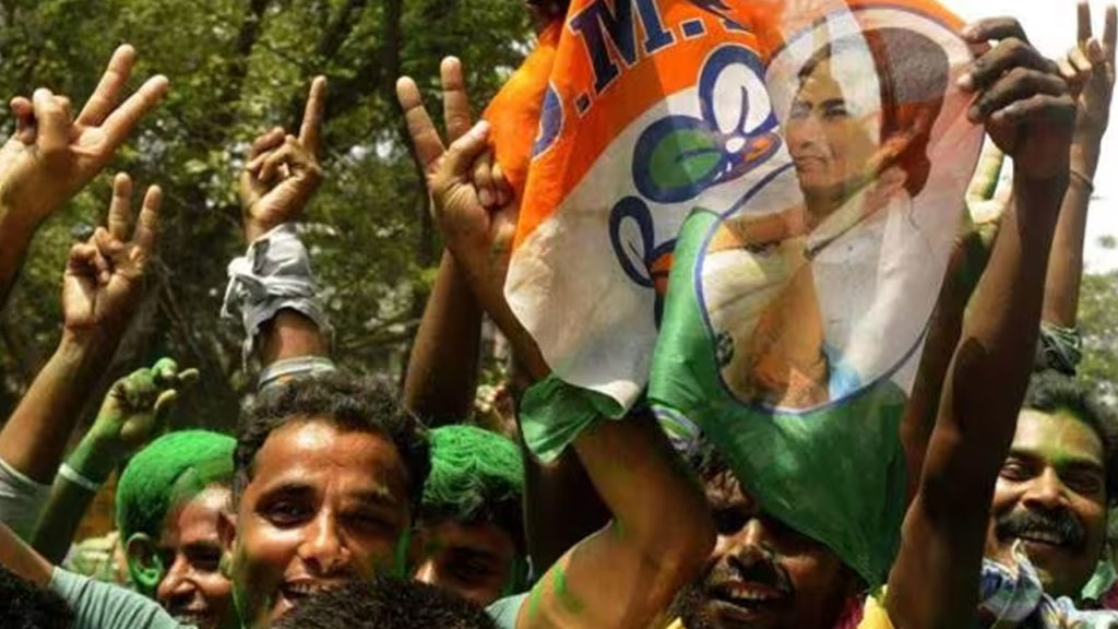 Trinamool wins over majority seats in Panchayat polls, it is four times to BJP