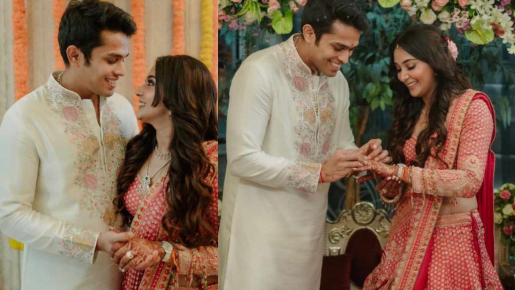 Natasha Doshi engaged with her lover Manan Shah