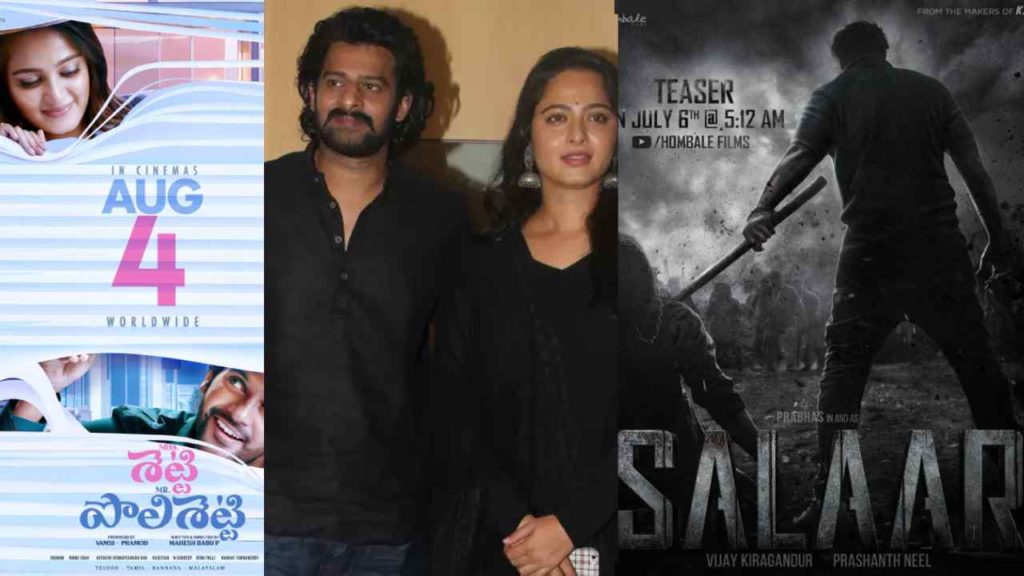 Prabhas Anushka movie updates released same day salaar and miss shetty mr polishetty