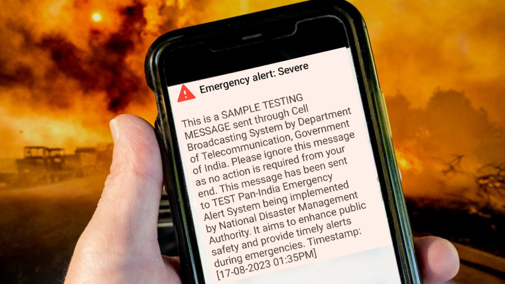 Emergency Alert On Your Phone