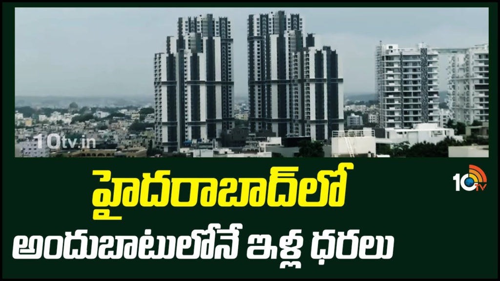 property and housing rates affordable in hyderabad