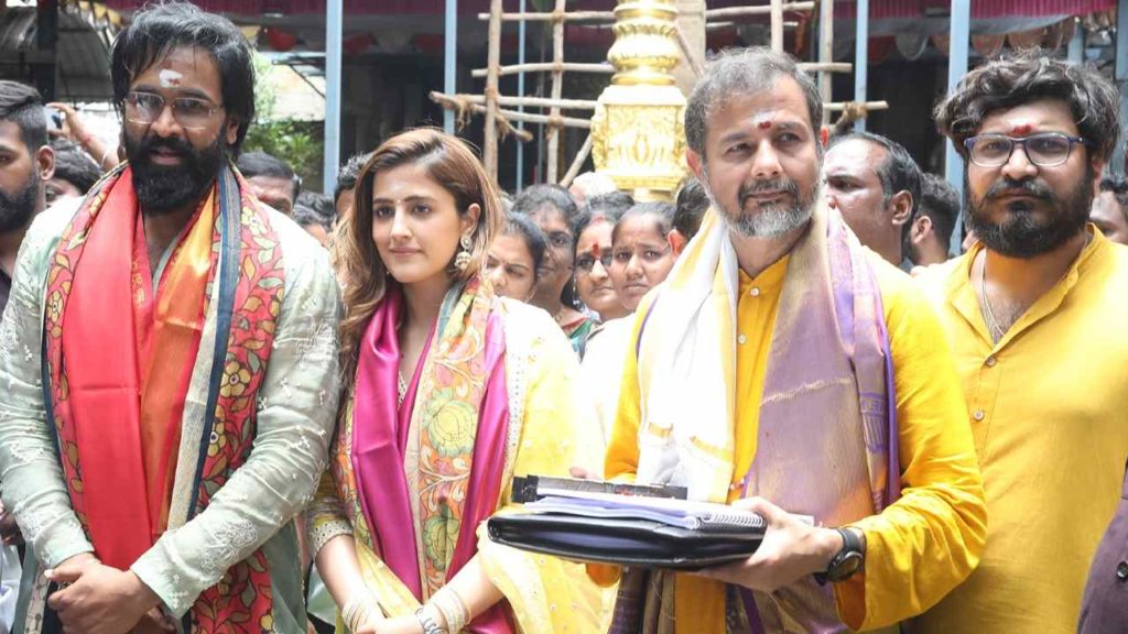 Manchu Vishnu starts Bhakta Kannappa movie Nupur Sanon heroine