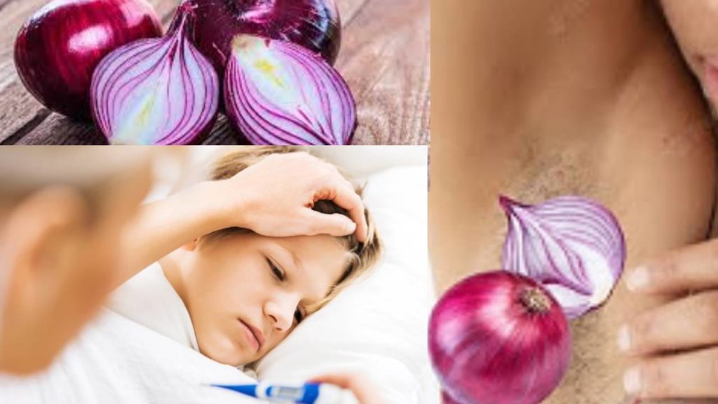 Onion In Underarms will get fever