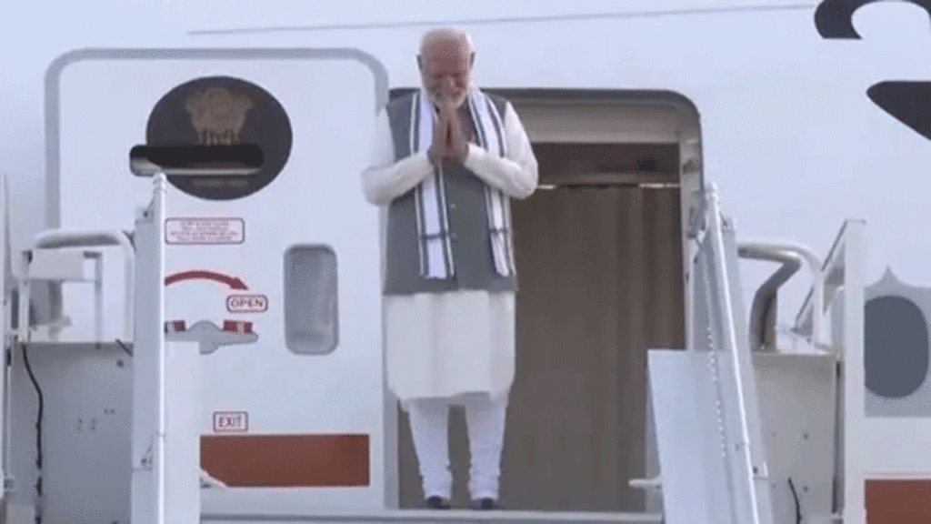 PM Modi arrives in Greece