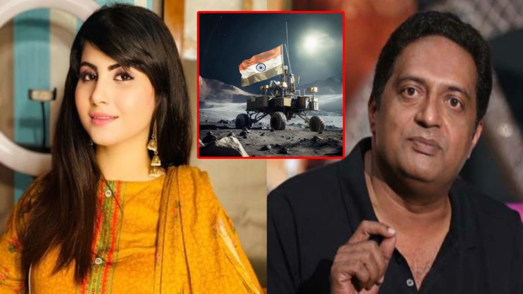 Pakistan actress Sehar Shinwari Prakash Raj tweets on Chandrayaan 3