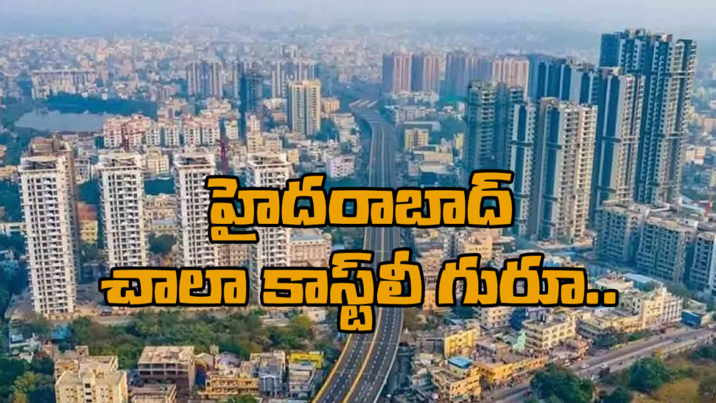 hyderabad is India second most expensive city to live in and you know which is first