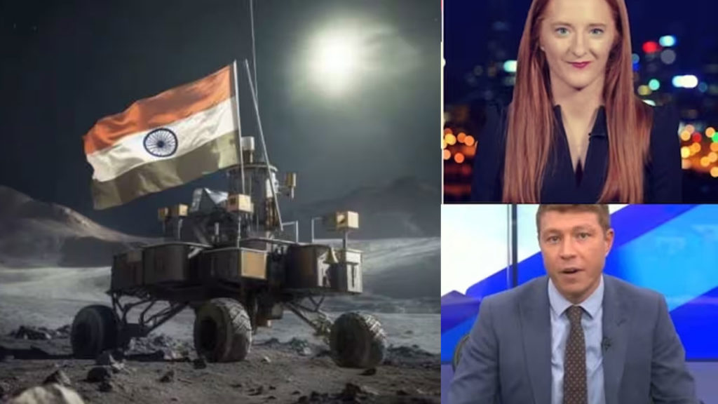 UK news anchor says India should not ask for foreign aid after Chandrayaan3 and Indians hit back looted India