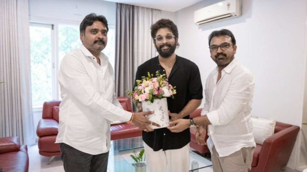 Koratala Siva planning a movie with Allu Arjun he meets and Appreciate Bunny for getting National Award