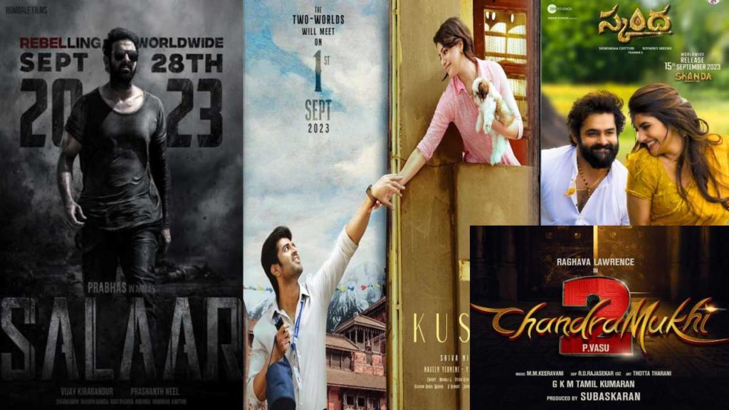 september pan India movie releases from telugu tamil hindi
