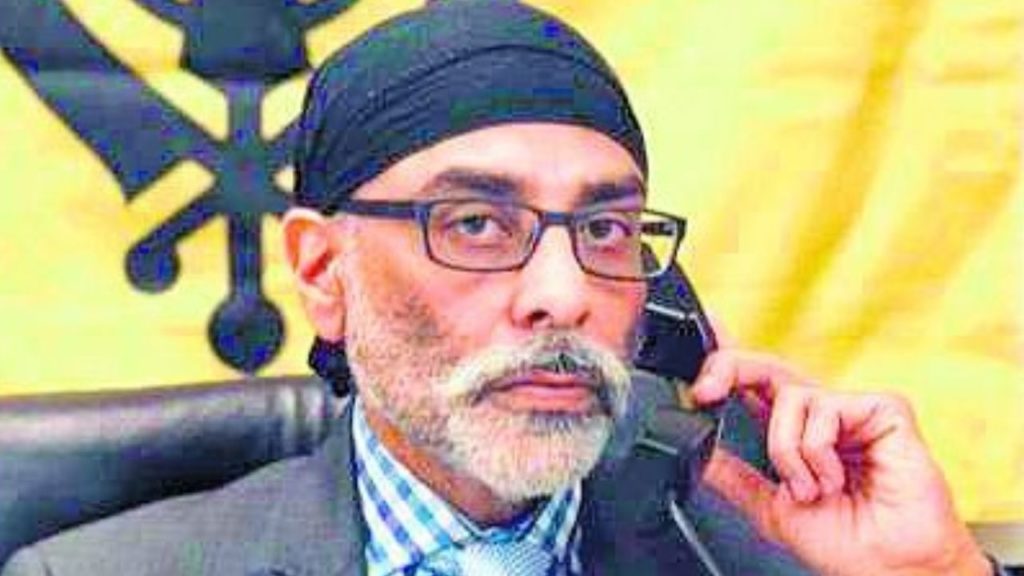 Khalistani terrorist Gurpatwant Singh Pannun