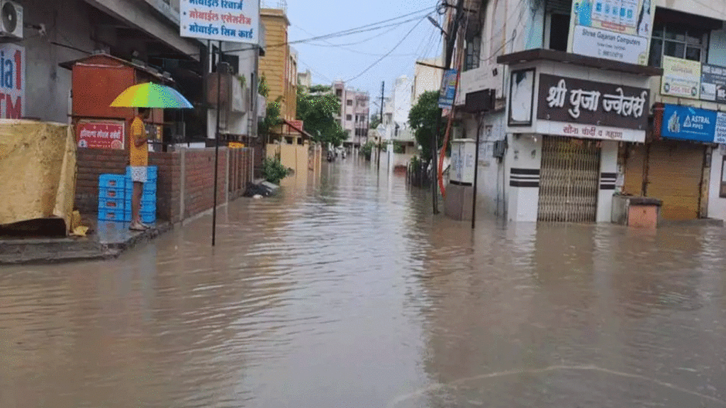Nagpur flooded