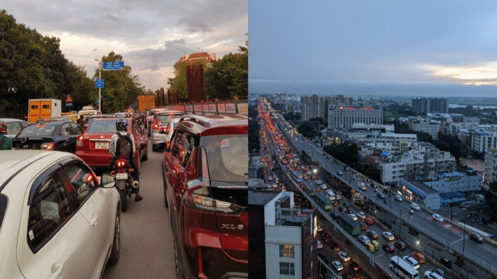 Massive Traffic in Bengaluru